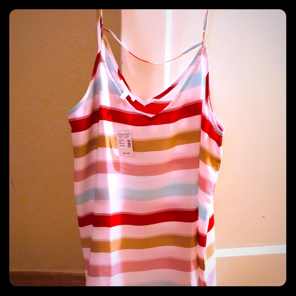 Stripped tank top